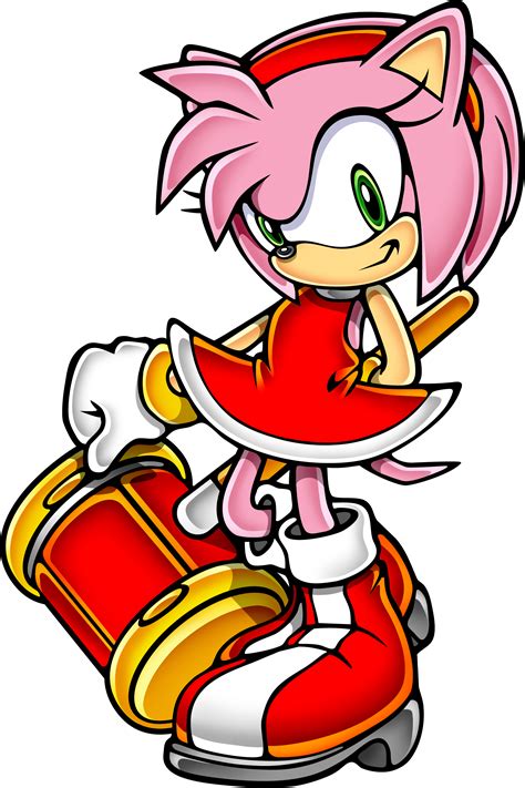 Sonic Advance - Amy Rose - Gallery - Sonic SCANF