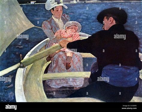 The Boating Party Painting