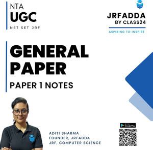 UGC NET General Paper 1 Hand Written Book - JRFAdda General Paper Notes ...