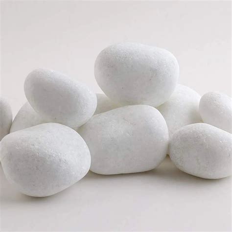 White Unpolished Pebbles for Decoration |Garden|Table|Terrariums| Home ...