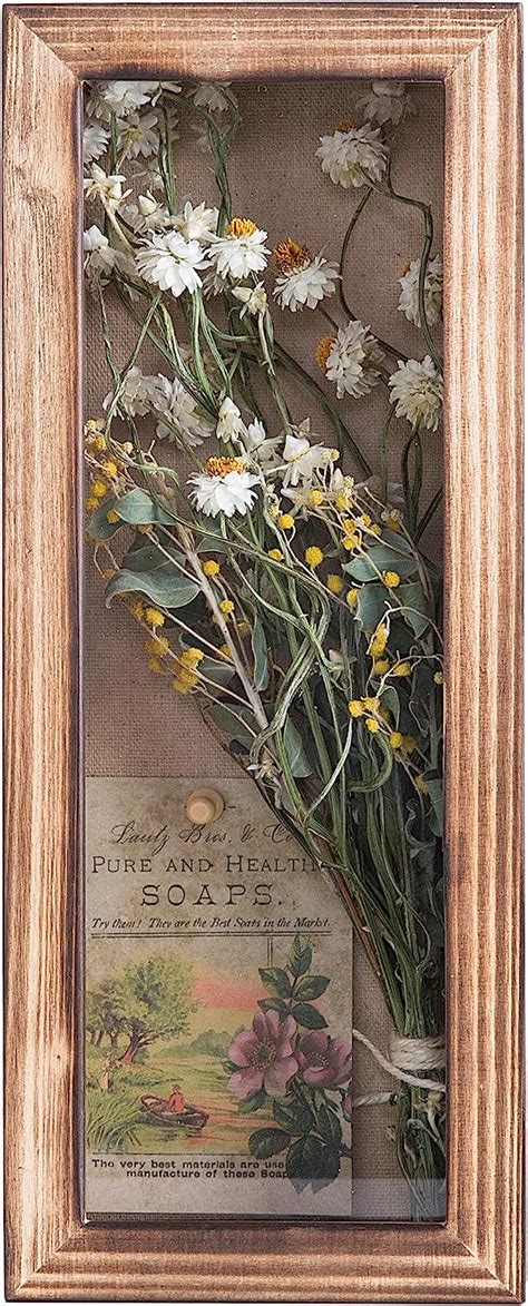 Buy Freezing point Shadow Box Frame 5x12.5 Flower Shadow Box Pin ...