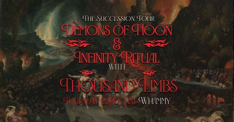Demons of Noon and Infinity Ritual - The Succession Tour - with ...