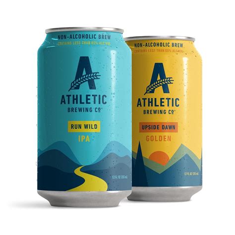 ZYSF Craft Non-Alcoholic Beer - 6-Pack Run Wild IPA and 6-Pack Upside ...