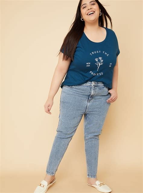 Buy Women Printed T-shirt Online at just Rs. 399.0 - 1000015540758 ...