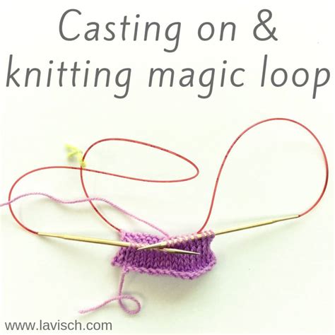 Image result for Magic Loop Method Knitting