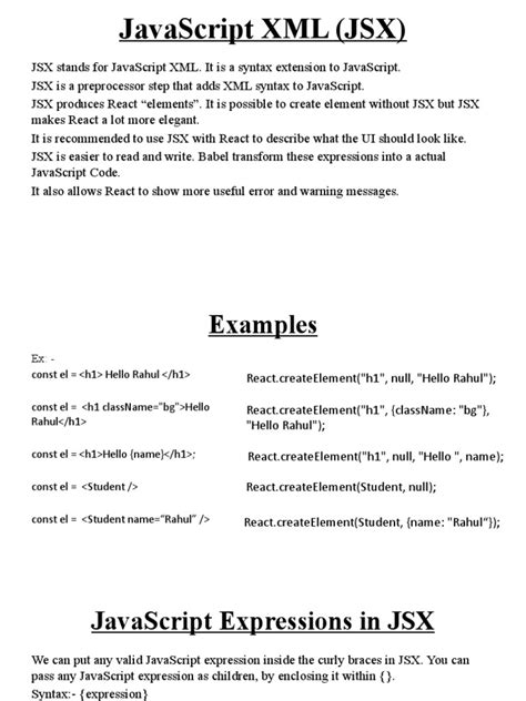 JSX Tutorial 的图像结果