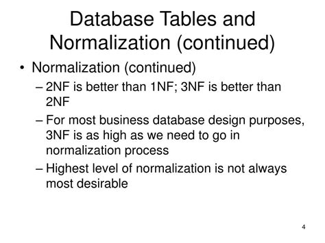 Image result for Normalization Database as Level