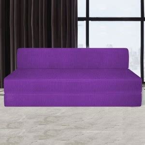 Bean Bagwala 3 Seater Double Foam Fold Out Sofa Cum Bed Price in India ...