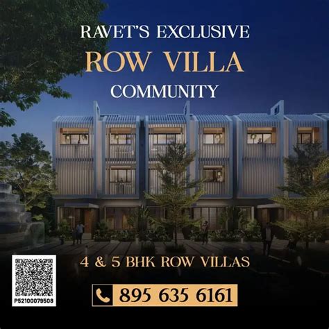 Vivanta Aaranya: Luxury Row Villas in Ravet, Pune