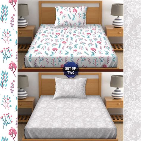 Buy Best Quality Bed Sheets Online | Single Bed Sheet | Bellacasa ...