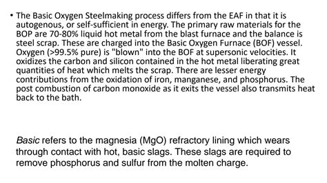 Image result for Basic Oxygen Steelmaking Process