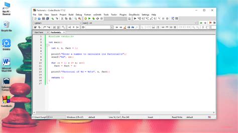 Image result for Example of C Language Program with Output in Code Blocks