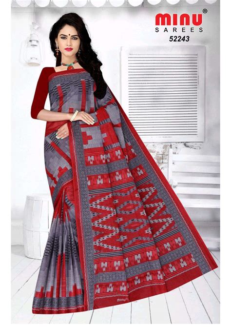 Minu BUNTY Assorted Pure Cotton Printed Saree For Regular Wear catalog ...
