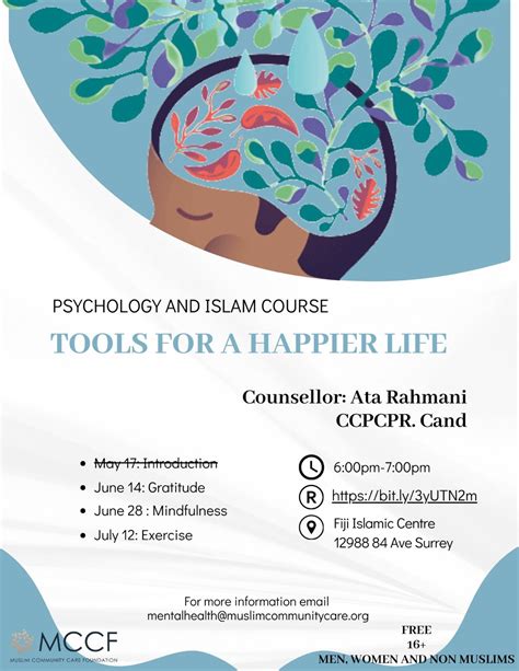 Psychology and Islam Course: Tools For A Happier Life, Fiji Islamic ...