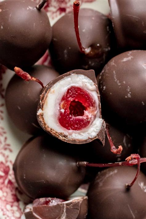 Easy Chocolate Covered Cherry Cordial Recipe - Dinner, then Dessert