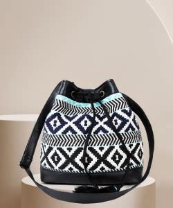 ASTRID Black, White Sling Bag Sling Bag Black and White - Price in ...