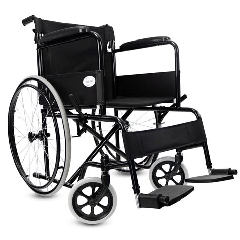Silla De Ruedas Economica Uso Rudo Importada Tela HILPHY MEDICAL ACERO ...