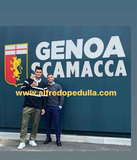 Scamacca: "Ho scelto il Genoa per la sua storia. Pandev? Un piacere ...