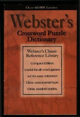 Buy Websters Crossword Puzzle Dictionary (Landoll's) Book Online at Low ...