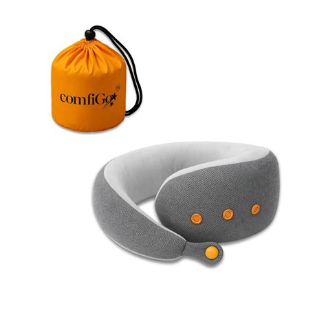 comfiGo Travel Neck Pillow – Pure Memory Foam with Adjustable Magnetic ...