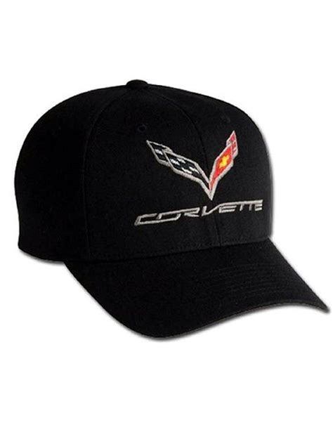 Chevy Corvette C7 Stingray Adjustable Hat - Black - Walmart.com