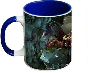 Muggies Magic BGWEUFA57 POKEMON DESIGN 6613 Blue Handle Ceramic Coffee ...