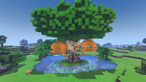 Image result for Minecraft Treehouse Tutorial