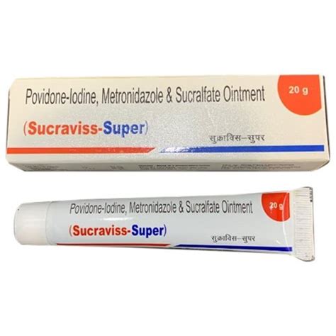 Povidone Iodine, Sucralfate & Metronidazole Ointment – JAN SWASTHYA VITRAN
