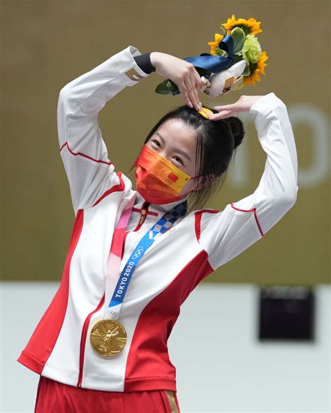 新京报：奥运首金得主杨倩：就要美美地拿冠军|杨倩|奥运|奥运会_新浪新闻