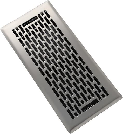 SANYCASA Floor Register 4x10 Inches - Heavy Duty Walkable Steel Floor ...