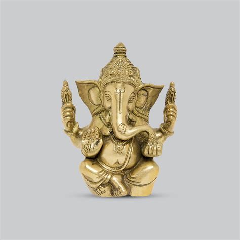 Shop the Best Brass Ganesha Idols & Statues Online - Authentic Indian ...