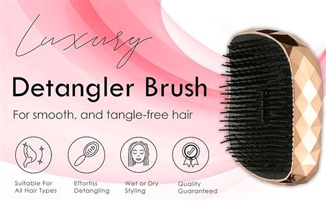 Buy Beauté Secrets Detangling Hair Comb Brush, Detangler Hair Brush for ...