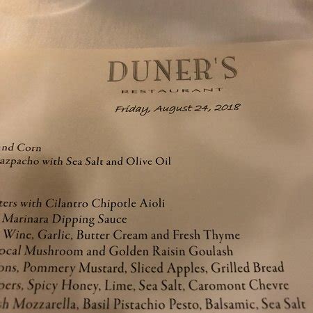 DUNER'S, Charlottesville - Restaurant Reviews, Phone Number & Photos ...