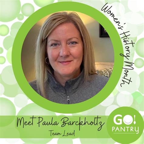 GO Pantry on LinkedIn: #womenshistorymonth #foodinsecurity #hunger