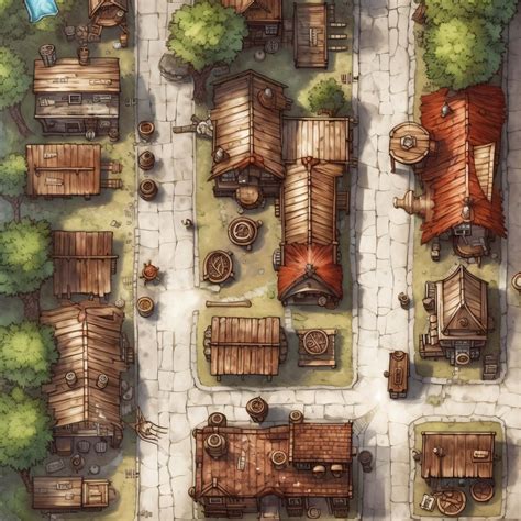 10 Gridless Slums Battle Maps | VTT Pack for Dnd, Pathfinder & Ttrpgs ...
