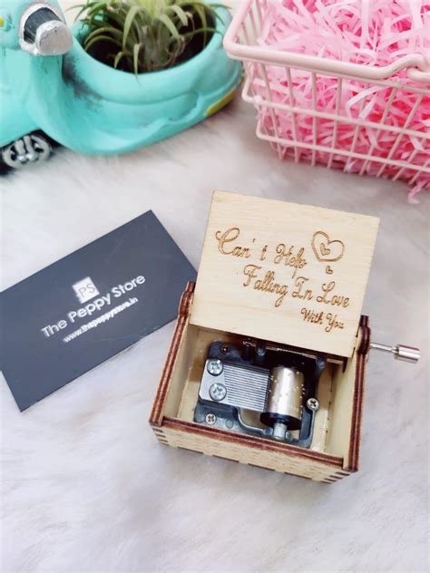 Can't Help Falling in Love Music Box – ThePeppyStore