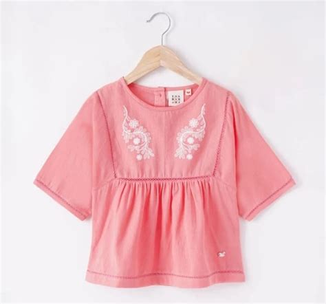 Ed-a-Mamma Sustainable Girls Floral Print Top