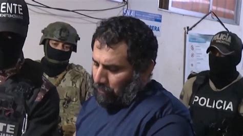 Watch: Ecuador's most wanted drug lord captured, extradited to US ...
