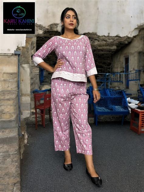 Magnolia 'Seven Sisters' - Co-Ordination Set | Karu Kahini