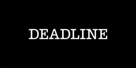 The first major deadline | Lunatic Laboratories
