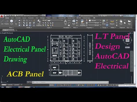 Image result for AutoCAD Electrical Create Penal View