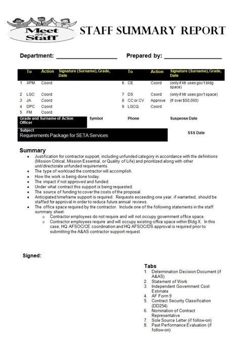 Image result for Summary Report Example