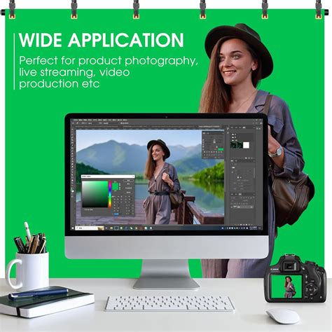 Coliflor Green Screen Backdrop with Stand, 8x7.2ft Portable India | Ubuy