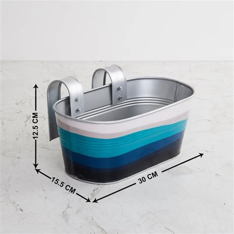 Buy Flora Metal Hanging Planter from Home Centre at just INR 799.0