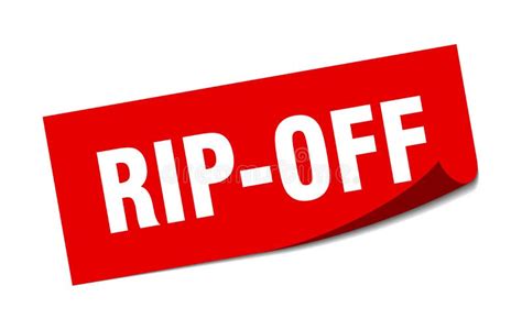Image result for Rip Off Warning Sign