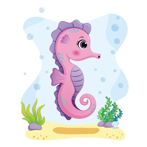 cute seahorses #3263632 | Clipart Library