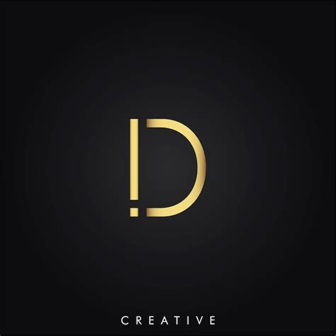 C premium golden vector latter logo vector illustration creative logo ...