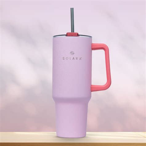 SOLARA Elixir 40oz Insulated Tumbler with Straw and Lid, Tumbler for ...