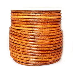 Cords Craft® 2.0mm Round Leather Cord 20 Meters for Handicraft, Leather ...