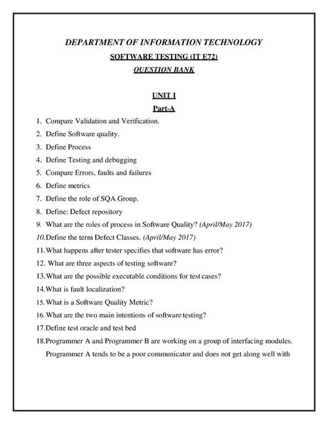 Important Questions in Software Testing 的图像结果